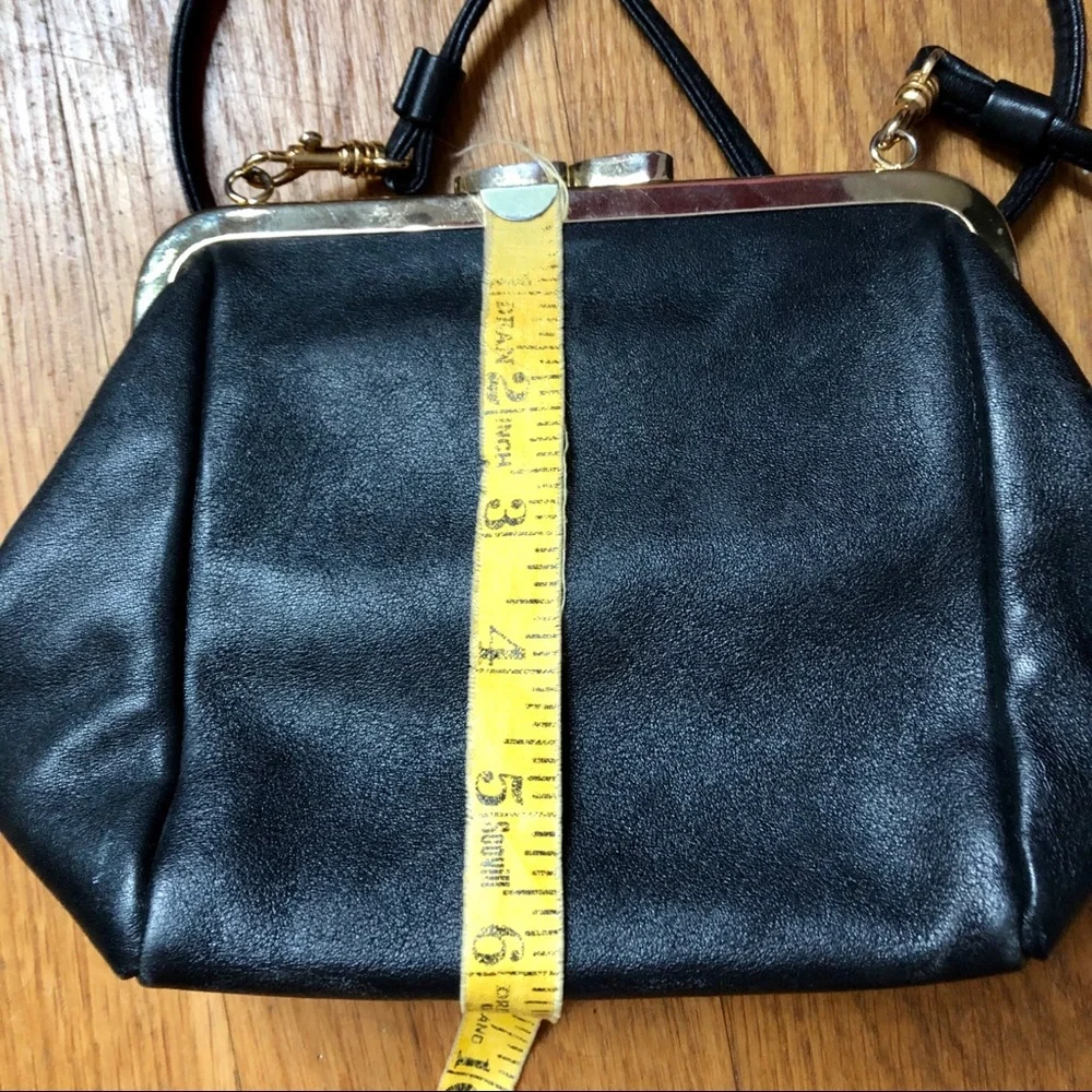 Y2K Jennifer Moore Black Cross Body Bag